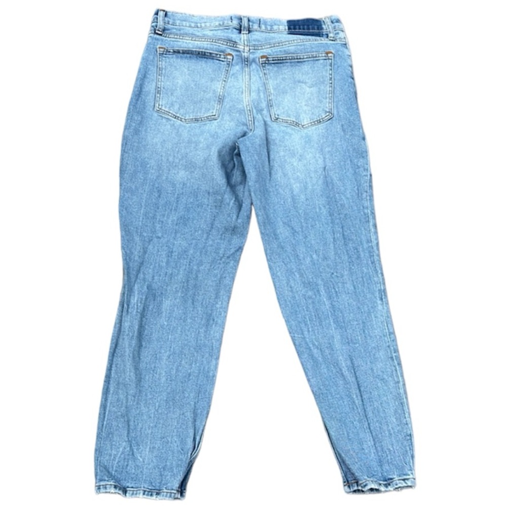Abercrombie & Fitch Light Blue High-Rise Straight Jeans - Picture 8 of 8